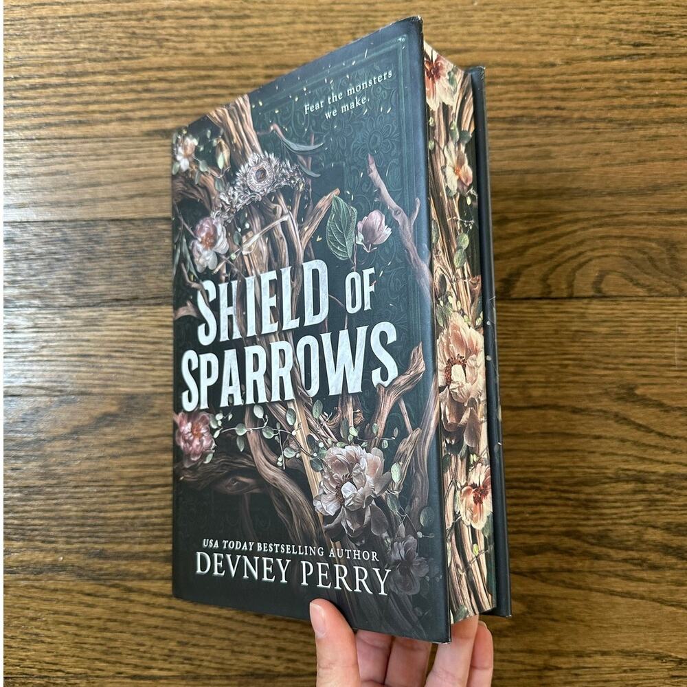 Shield Of Sparrows Devney Perry UK Deluxe Hardcover W/ Sprayed Edges